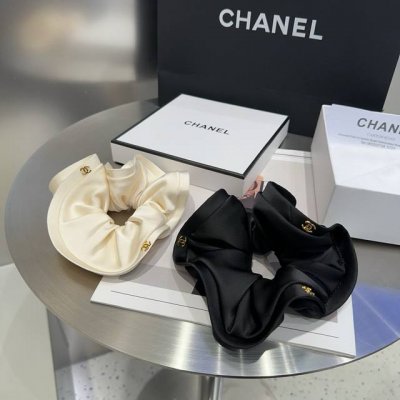 配包装盒 单个 Chanel 香奈儿 最新款小香发圈，名媛范儿十足，时尚潮人必备