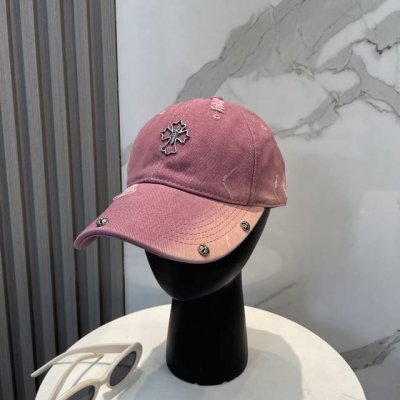 克罗心 25新款棒球帽，个性时尚经典十字架标志，休闲带点酷酷的感觉，中性款 男女同款！超好搭！ 头围:56-58Cm均可