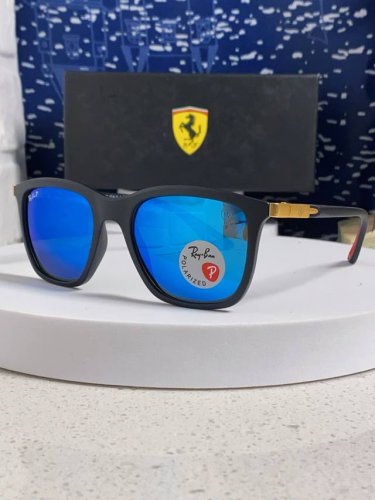 Rayban雷朋太阳眼镜法拉利联名款方形墨镜Rb4433M Size:54口20-145