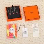 金色 香槟金色 银色 我们出品 Zp4030，进出专柜无压力，顶级完美版本 Herm S Mini 批O批 H系列项链，历经千辛万苦的开发研究，我们为了追求达到