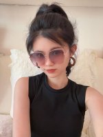 Chanel 香奈儿 新款尼龙偏光太眼镜 无框钻石 切边更有质感 大气女人范儿 大脸小脸都好看