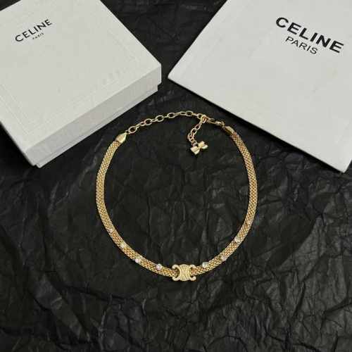 Celine 赛琳 项链 一直是简约时尚界的标杆大胆的设计 百看不厌搭配起来更Fashion 长度：43厘米