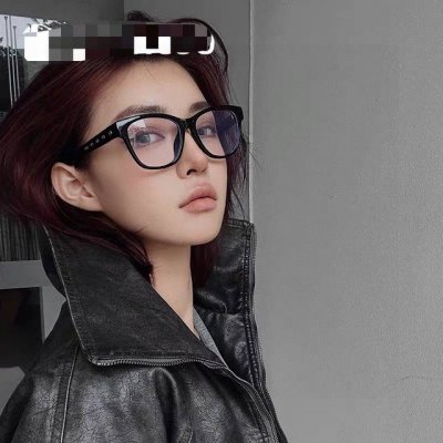 香奈儿Chanel菱格纹双C Logo女士平光镜3442眼镜架 时尚女款