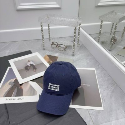 Jil Sander 爆款棒球帽 高级色系 男女同款~
