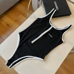 chanel香奈儿官方新款泳衣连体比基尼，高端定制，S M L Xl