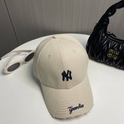Ny New York 刺绣棒球帽 简洁大气 1:1开模订制 原厂透气帆布料 细节堪称完美 独家实物拍摄 男女适用
