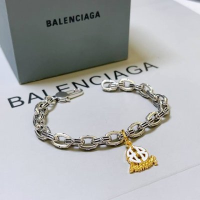 原单货新品 巴黎世家手链Balenciaga手链专柜一致巴黎世家手链 男士火爆款出货 设计独特 前卫 男士必备 码数18 20 22 24Cm