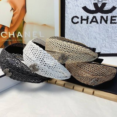 Chanel小香 Chanel发箍 编织Logo轻奢风发箍气质百搭小仙女必入单品名媛风十足～宝藏款 闭眼入推荐款 单个