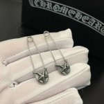 Chrome Heart 克罗心别针耳钉耳环 手工一比一制作 古银风格 专柜原版