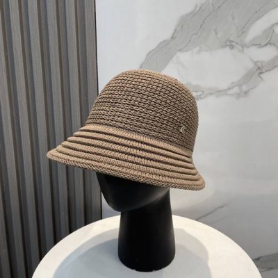 香奈儿 Chanel针织盆帽 防晒渔夫帽高密度制作 一顶超级有品位的针织帽了~出街首选 帽型超美腻颜色妥妥 轻便携带 小仙女人手必备 头围57Cm