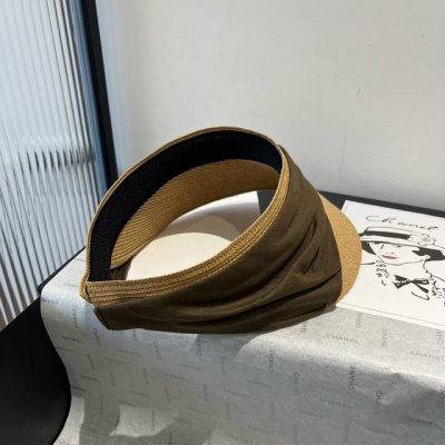 prada普拉达新款遮阳帽，发箍草帽
