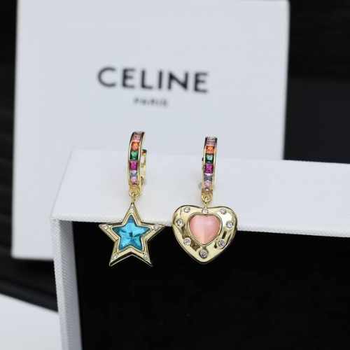 赛琳 Celine 凯旋门必买爱心，五角星不对称耳环 与众不同的设计 个性十足 颠覆你对传统耳环的印象 使其魅力爆灯