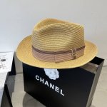 gucci古奇新款平顶礼帽，遮阳小礼帽，头围57Cm