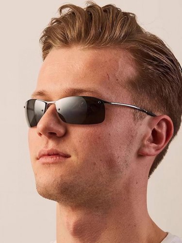 Rayban雷朋太阳镜新款正品级 休闲男士 偏光司机拉风网红同款型男墨镜 超轻弹簧腿 Rb3183 Size:63口15-125