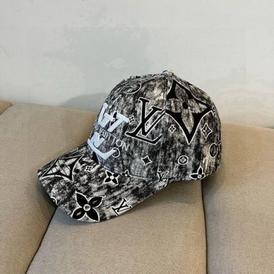 路易威登棒球帽 Louisvuitton新款Lv棒球帽 重工打造高端大气 百搭款男女通用 跑量