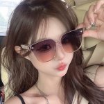 尼龙偏光系列 Lv大框太阳镜墨镜经典的方框设计，不挑脸型，无论搭配大衣还是连衣裙都非常显气质尼龙偏光镜片预防紫外线 型号：L8190