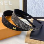lv路易威登 驴牌发箍 满钻简约Logo轻奢风发箍气质百搭小仙女必入单品名媛风十足 宝藏款 闭眼入推荐款 单个