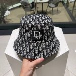 Dior迪奥 夏季新款专柜男女款遮阳渔夫帽，大牌出货，超方便！好搭！出街必备