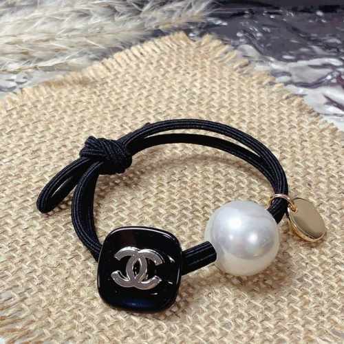 P50 Chanel小香 Chanel发圈 简约 Logo皮筋发圈大肠圈气质百搭小仙女必入单品 宝藏款 闭眼入推荐款 单个