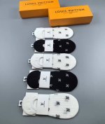 特 Louis Vuitton 路易威登驴家新品女款隐形袜子 一盒五双 提花经典标志 纯棉材质 超舒适超美腻大牌出街 潮人必备超好搭