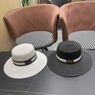 balenciaga 巴黎世家 2025早春新款韩版休闲时尚，质地硬朗，手感非常好，名媛必备！防紫外线大檐遮脸防晒草帽