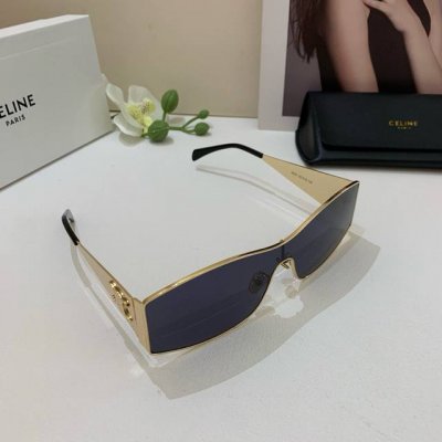 Celine赛琳 凯旋门连体片大镜腿太阳镜 2025新款眼镜 男女百搭款。出游驾驶墨镜！
