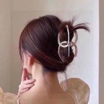 配包装 ＣＨＡＮＥＬ香奈儿镶钻珍珠轻奢简约抓夹，网红时尚潮流，女神必备单品，超级精致哦名媛范儿。