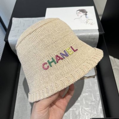 chanel香奈儿针织渔夫帽 小礼帽 头围57Cm