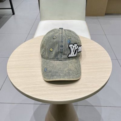 P80 路易威登Lv棒球帽 Louisvuitton新款重工打造高端大气，百搭款男女通用！