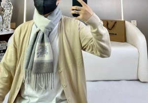 2004年怒推走量新款专柜新款 战马新标 重磅推荐巴宝莉官网最新款 100%顶级山羊绒材质非常保暖 柔软亲肤，不扎脖经典巴宝莉格纹设计男女通用情侣款尺寸32*1