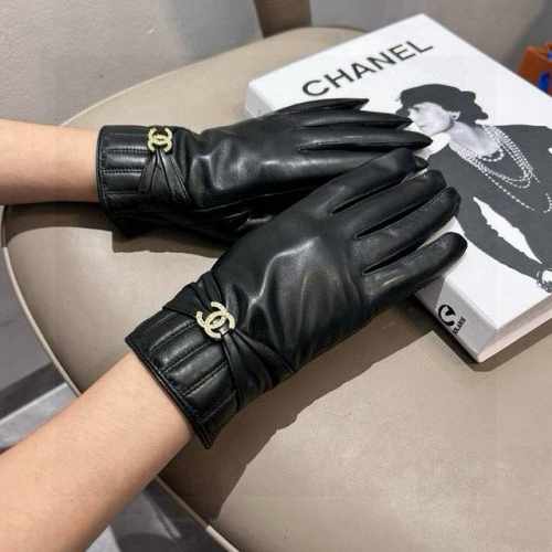 P140 新款独家首发闪钻蝴蝶结触屏手套 Chanel香奈儿 原单品质 官网同步女士新款高档羊皮手套女神首选 不可错过百分百选用进口羊皮 皮质细腻柔软 认准进口