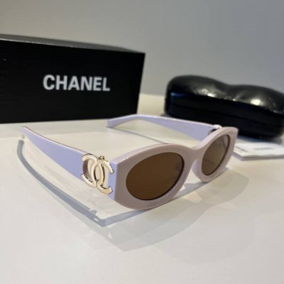 chanel香奈儿网红爆款太阳镜 遮阳修饰脸型神器贴