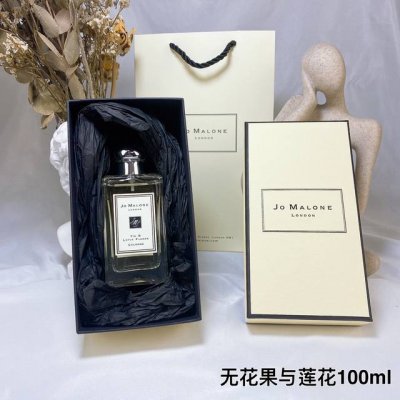 专柜品质 jo Malone祖马龙无花果与莲花香水100Ml淡香 祖玛珑 无花果与莲花 Jo Malone Fig & Lotus Flower 香调 花香果香