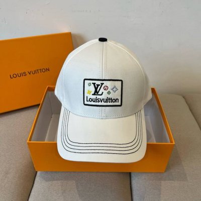 路易威登棒球帽 Louisvuitton新款Lv棒球帽 重工打造高端大气 百搭款男女通用 跑量