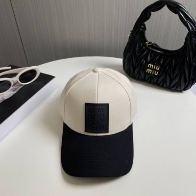 罗意威Loewe 新款棒球帽 简约经典Logo 质感超级赞 精致大牌范 女神必备神器 情侣款