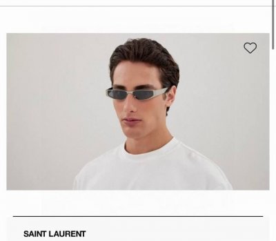 Sainy Lauren*Ysl秀场同步 科技感十足墨镜液态金属喷砂镜框搭配反光镜片，未来感爆棚！ 内里镭射原版编码 Model:Sl739 Size：57口1