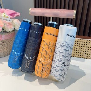 Goyard戈雅 2025新款 五折手开口袋伞 热卖款 时尚指数爆表 不论晴天雨天使用都相得益彰 拥有它感受风从身体经过的感觉 留下沁人的芬芳 时尚达人必备哦
