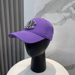 香奈儿Chanel 新品高定满钻硬顶棒球帽 小香Logo经典简约 时尚休闲设计 跑量新品