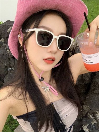Gucci-偏光太阳镜 2025开春新款 潮流爆款 时尚圆框偏光太阳镜 高品质 佩戴舒适 网红潮款墨镜 女士高清偏光太阳镜 高品质Tr镜框 型号：G963