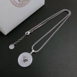 高品质范思哲项链美杜莎头像原单货专柜新款开模复古潮流时尚必备 男女均可佩戴 情侣款同款 摇滚朋克泰银风格 复古元素 潮流百搭 官网同款项链最新款链条档次更高明星