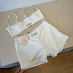 miumiu缪缪官方新款泳衣比基尼 高端定制 S M L Xl