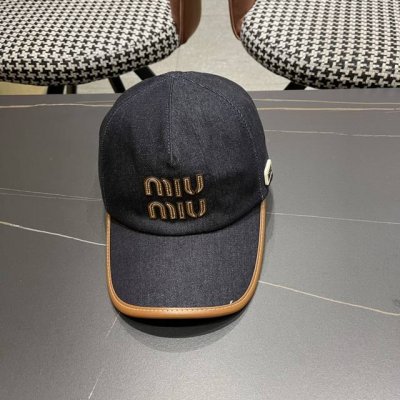谬谬Miumiu原单棒球帽，正品开模订制，原版做工细致，时尚帅气质量超赞！
