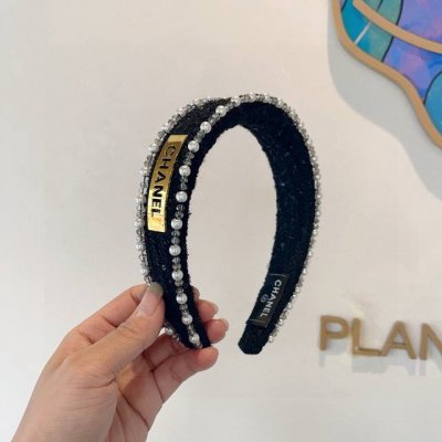 配包装P60 chanel（香奈儿）韩国新品小清新珍珠发箍，佩戴舒适无压力，造型搭配必备！时尚外出百搭款发饰！