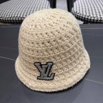 Lv 路易威登 2024秋冬新款针织毛线帽，手抓渔夫帽，简约百搭款，黑 卡米三色