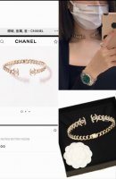 chanel镂空字母链条项圈 除了惊艳还是惊艳，巨美巨好看，巨巨无敌，简约大方日常款，风格永存，经典永在，如若想回归简约经典，那么这款非常的推荐