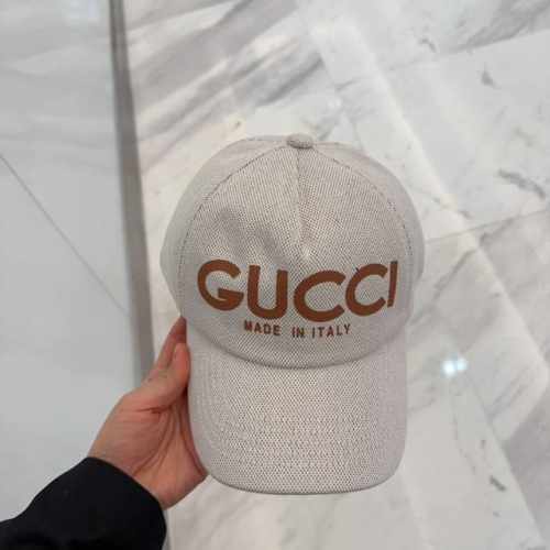Gucci古奇 2025专柜新款简约棒球帽，很潮！休闲运动款，经典制作，超级好搭衣服！