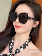 路易威登-Lv . 宝丽来树脂镜片 . Tr镜架轻便佩戴舒适 . Size 65-13-145 . 新款太阳镜减轻强光负担 明星同款 遮挡有害光线防辐射 出行旅