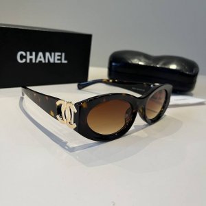 chanel香奈儿网红爆款太阳镜 遮阳修饰脸型神器贴