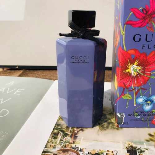 高端品质 Gucci Flora 古驰花之舞限定薰衣草紫瓶100Mlgucci Flora Gorgeous Gardenia香水限量版小紫瓶薰衣草紫 前调：红