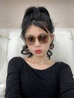Gucci古驰 Gg方框太阳镜 完美品质 独特设计 适合各种脸型 亮相时装周 超时尚百搭 实物精致 情侣款 男女均可佩戴 型号 G0514